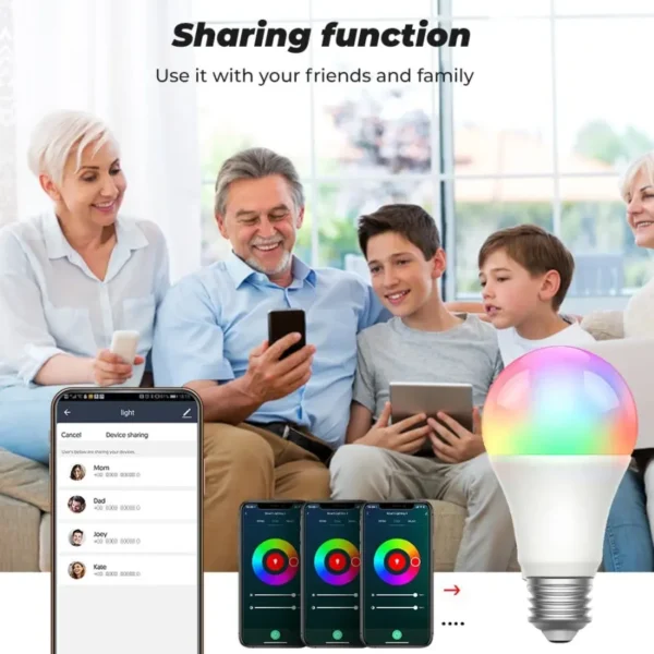 Almo Smart Bulb LED RGB Zigbee (Smart LED Lamp) - Image 3