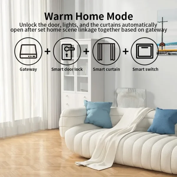 Almo Multimode Gateway Zigbee Bluetooth - EU Plug - Image 3