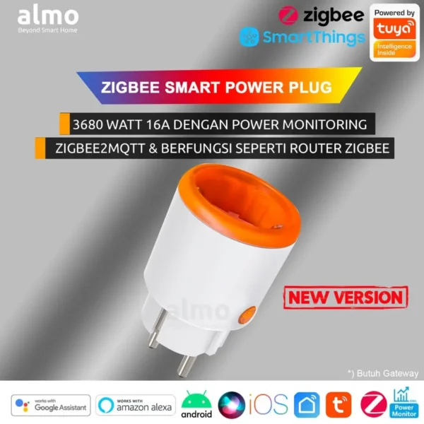 ALMO Smart Plug 16A Zigbee with Power Monitoring