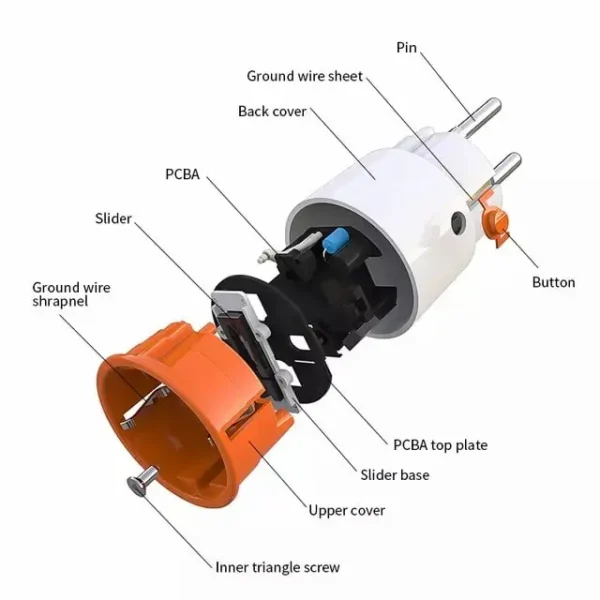ALMO Smart Plug 16A Zigbee with Power Monitoring - Image 3