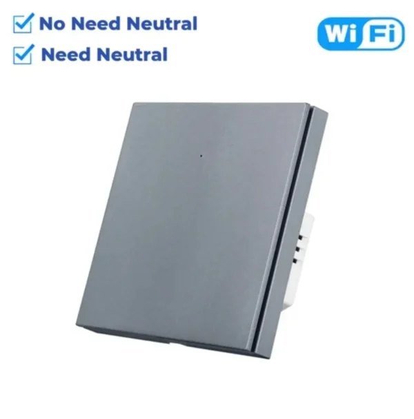 ALMO Smart Switch Frameless Button WiFi 1 Gang - Image 3
