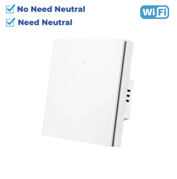 ALMO Smart Switch Frameless Button WiFi 1 Gang - Image 2