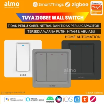 ALMO Smart Switch Button Frame Zigbee 1 Gang