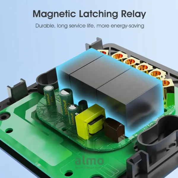 ALMO Smart Switch Premium Button Zigbee 2 Gang - Image 7