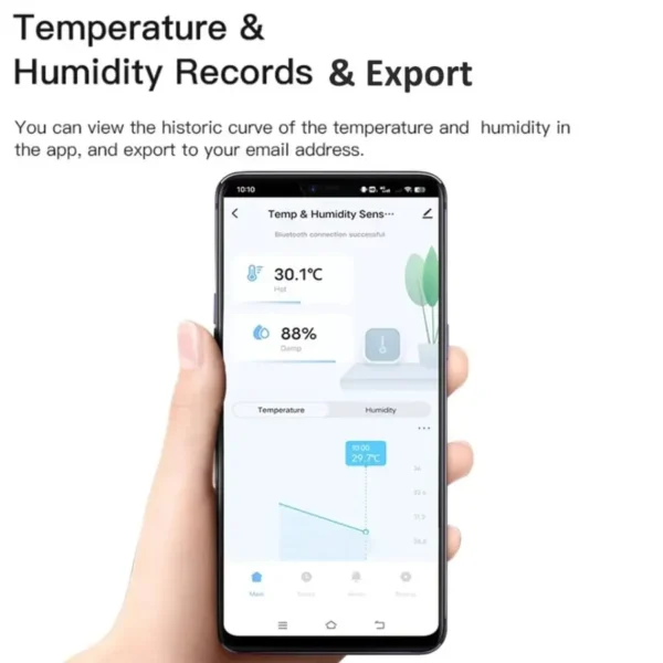 Almo Smart Temperature & Humidity Sensor WiFi - Image 2