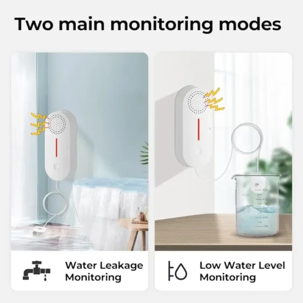ALMO Low Level Water Detector & Water Leak Detector WiFi with Alarm - Image 3
